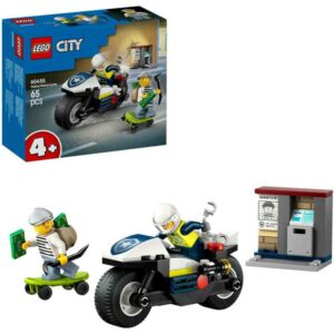 Afbeelding van een LEGO City - Achtervolging met de politiemotor Constructiespeelgoed
