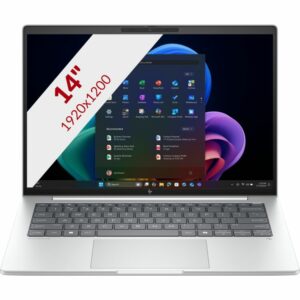 Afbeelding van een HP EliteBook 8 G1i Next Gen AI (D7GS4ET) 14'' Copilotplus laptop
