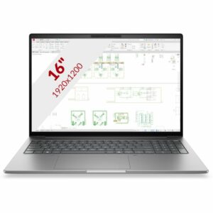 Afbeelding van een HP ZBook 8 G2i (DN7U2ET) 16'' Copilotplus laptop