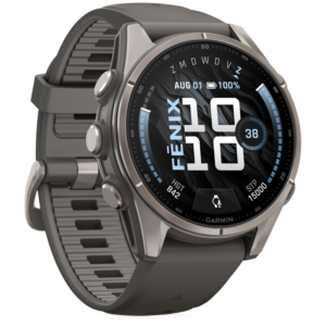Afbeelding van een Garmin Fenix 9 GPs 43mm Smartwatch Pebble Gray