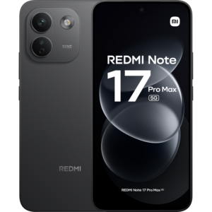 Afbeelding van een Xiaomi Redmi Note 17 Pro Max 5g - 8gb 521 Gb Zwart