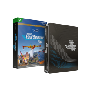 Afbeelding van een Microsoft Flight Simulator 2024 - Premium Deluxe Steelbook Edition (code In A Box) Xbox Series X
