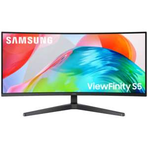 Afbeelding van een Samsung Viewfinity S5 S55gh Ls34h550gauxen - 34 Inch Ultrawide Quad Hd 3440 X 1440 Va (vertical Alignment)