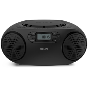 Afbeelding van een Philips Tav2500c/00 Retro Draagbare Dab-radio Zwart